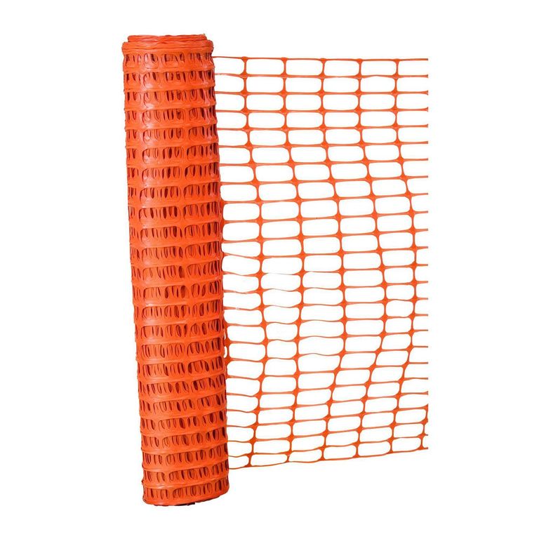 Malla Faena en Rollo Naranja 50 yd. x 1 m.