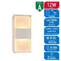 DESIRE - Lámpara de Pared Led Shot 2*6 W 1 Luz