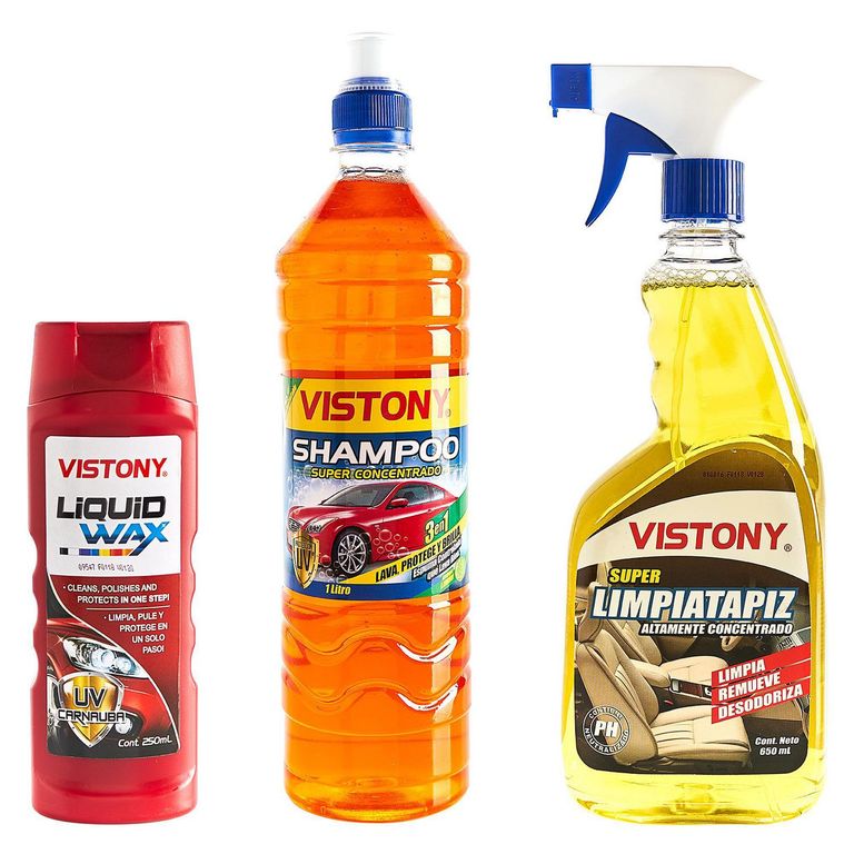 Kit Limpia Tapiz Shampoo + Cera Líquida