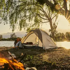 KLIMBER - Carpa Armado Automático 4 Personas Plomo