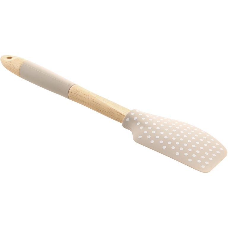 Espátula De Silicona Mango Madera