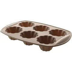 JUST HOME COLLECTION - Molde de Silicona para 6 Muffins