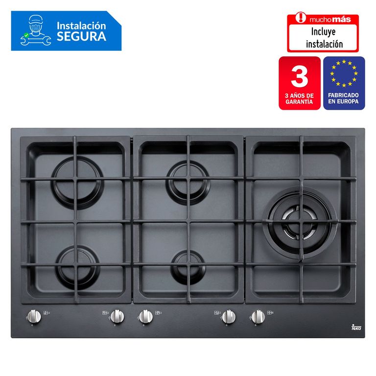 Cocina empotrable Gas Teka EW-90 5G X5 Quemadores