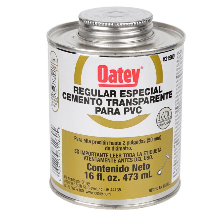 Pegamento para PVC Oatey Dorado 473 ml