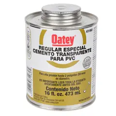 OATEY - Pegamento para PVC Dorado 473 ml