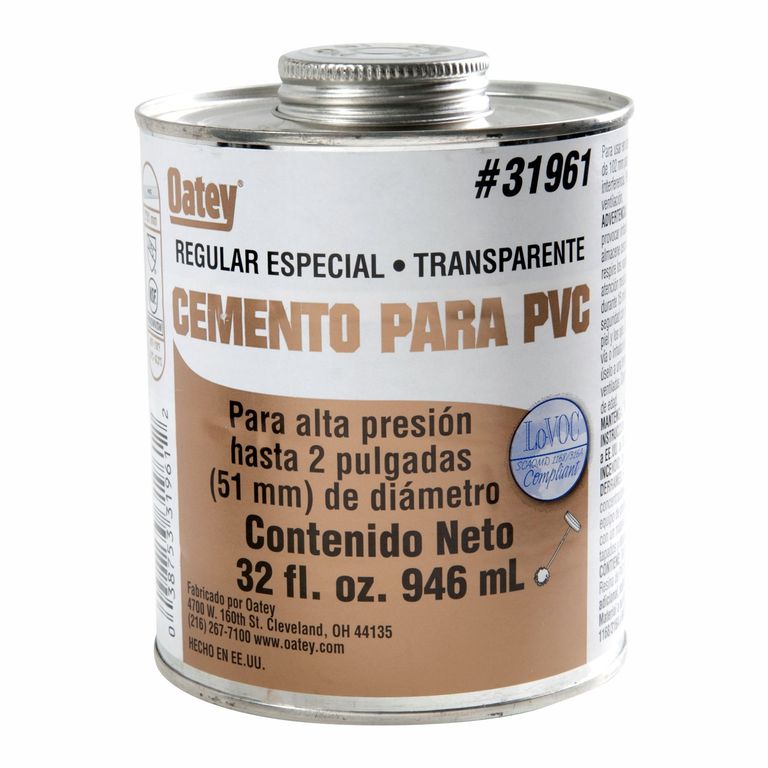 Pegamento para PVC Oatey Dorado 946 ml