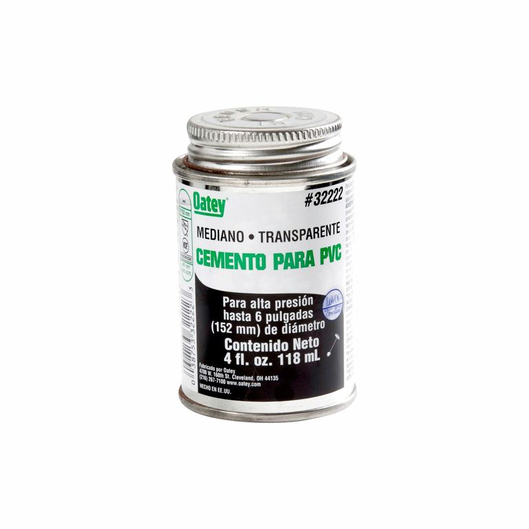 Pegamento para PVC Oatey Negro 118 ml