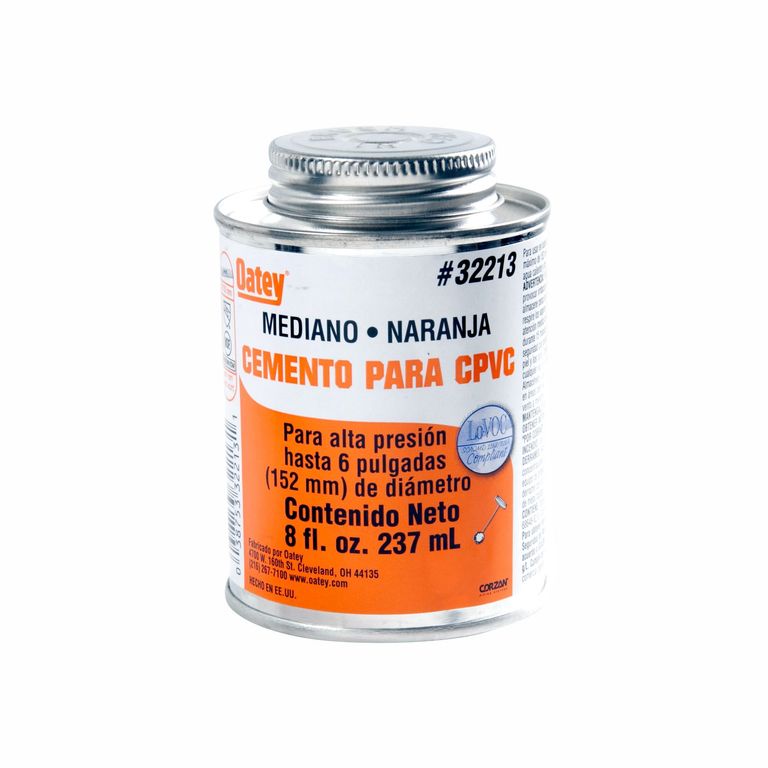 Pegamento para PVC Oatey Naranja 237 ml