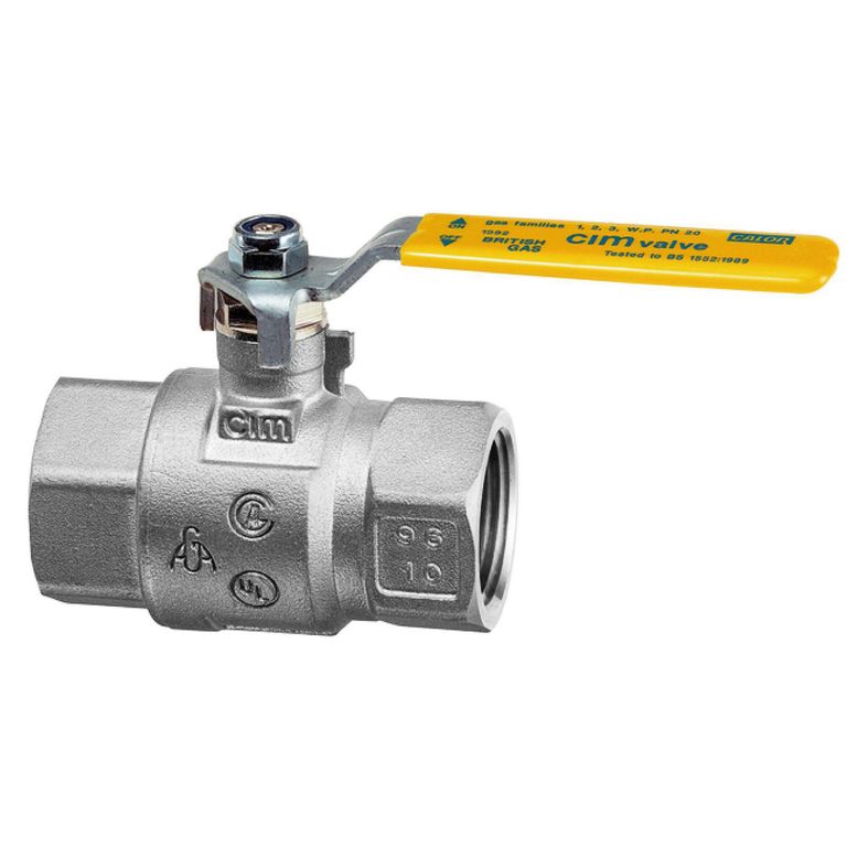Válvula Esférica de Paso para Gas 3/8''