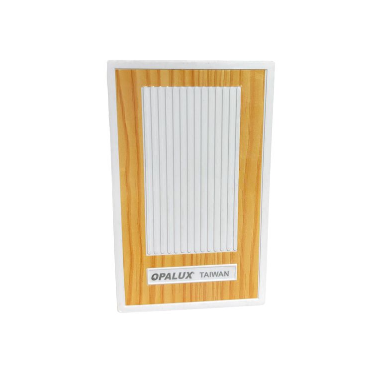 Timbre Alámbrico Rectangular Opalux