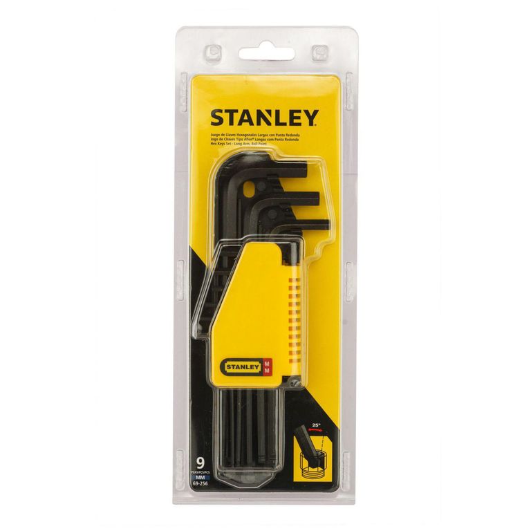 Juego Stanley de 9 Llaves Hex