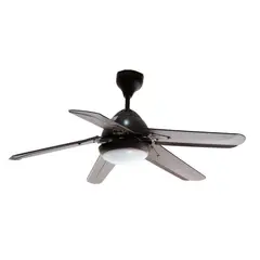 JUST HOME COLLECTION - Ventilador de Techo Pippa 1L 5Asp Cafe 60 W