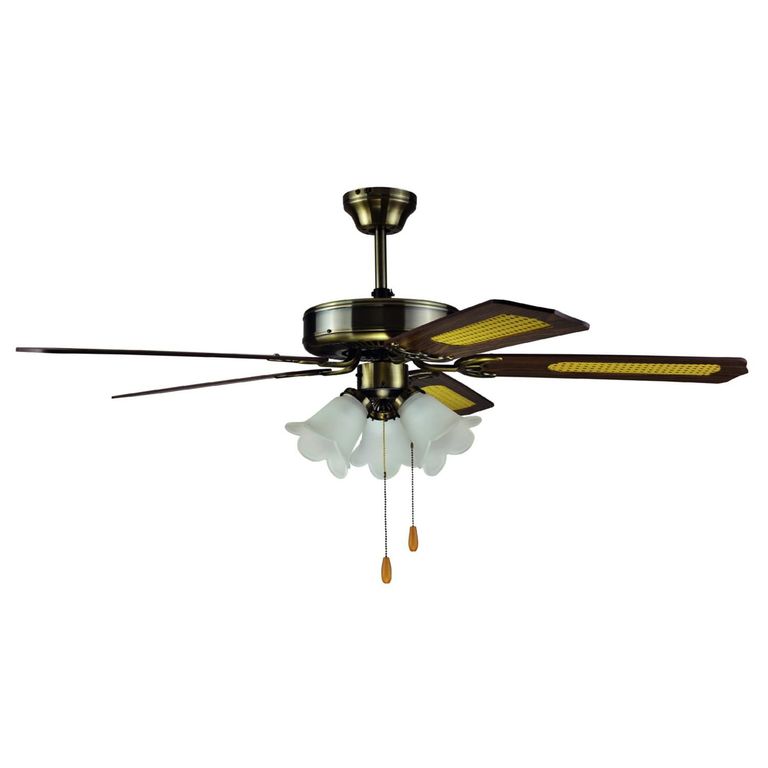Ventilador de Techo Signe 3L 5Asp Cafe 60 W