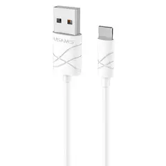 USAMS - Cable U-Gee Data USB Tipo-C Blanco