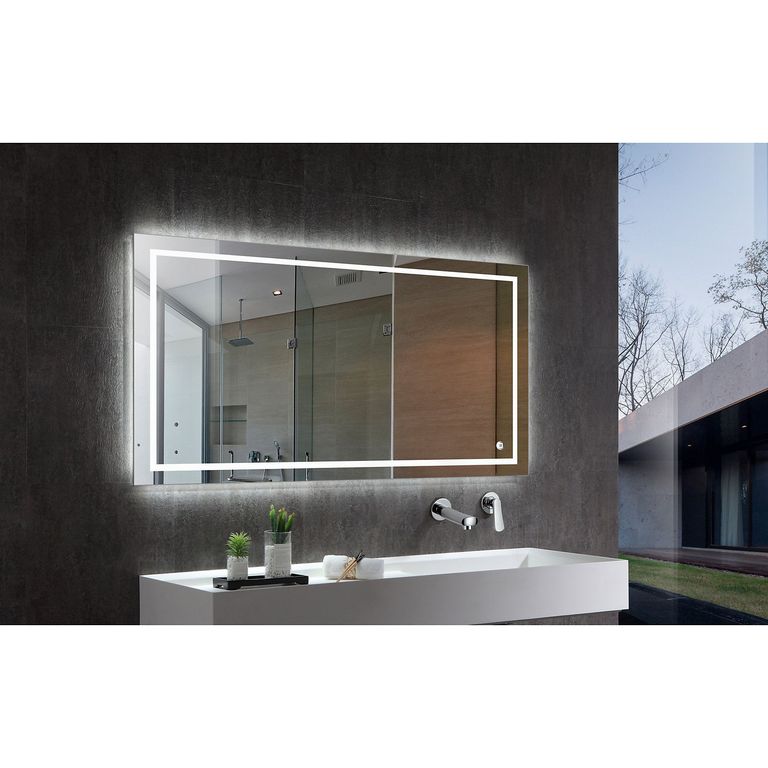 Espejo LED de Baño Rectangular Cannes 120x70cm