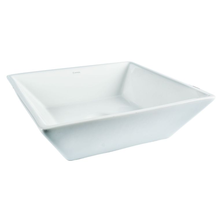 Lavamanos para Sobreponer Vainsa Modena Rectangular Blanco