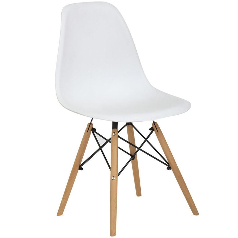 Silla de Comedor Eames Blanco