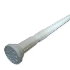 JUST HOME COLLECTION - Barra extensible blanco 1.40m - 2.60m