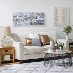 JUST HOME COLLECTION - Sofá 3 Cuerpos Clásico