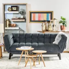 JUST HOME COLLECTION - Sofá 3 Cuerpos Murano