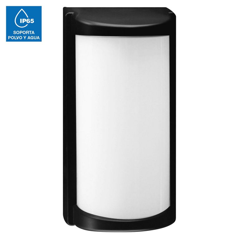 Braquete De Pared Exterior Led 30W Negro Luz Blanca