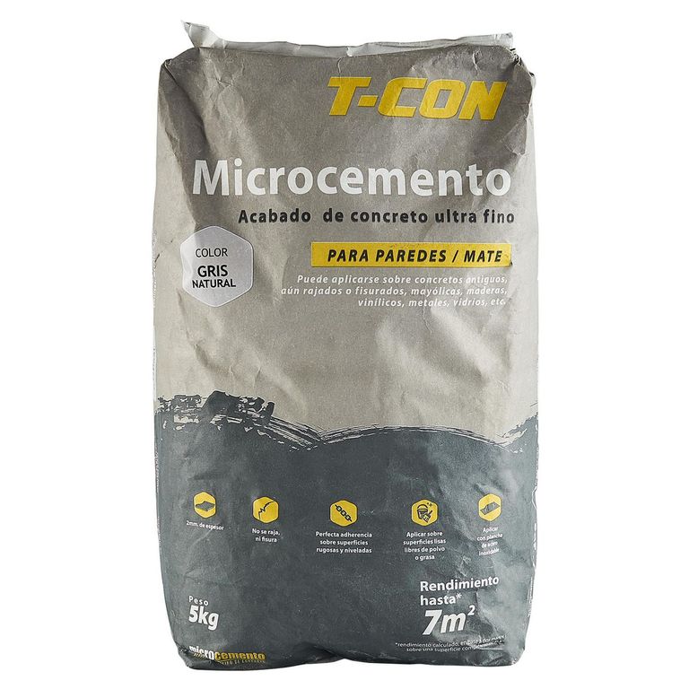 Microcemento Gris Natural 5kg