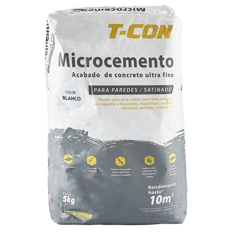 Microcemento Pared Blanco 5g