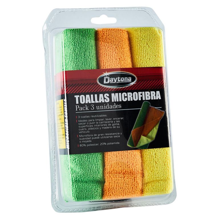 Toallas de Microfibra x 3 unidades