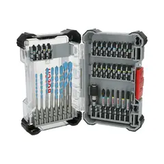 BOSCH - Set 35 piezas Impact Control + Brocas Multiusos