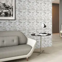 HOLZTEK - Malla Piedra Mármol Mixed Gris 30x31cm