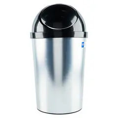 REYPLAST - Papelera Plástico Plateado 12 L