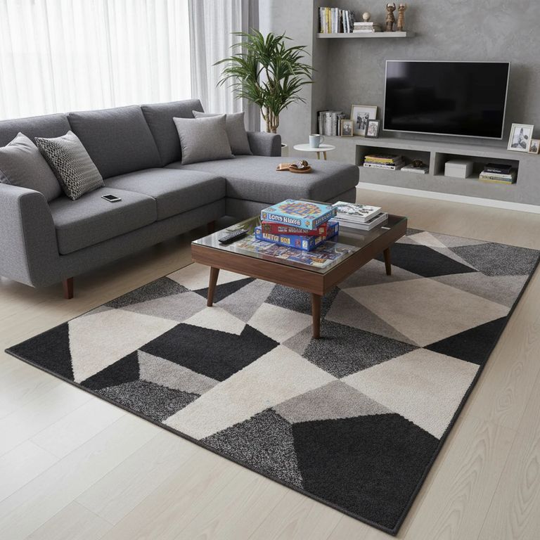Alfombra Rectangular Lotto Blocks 160x235cm