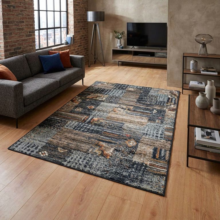 Alfombra Rectangular Sachi Patchwork 160x235cm
