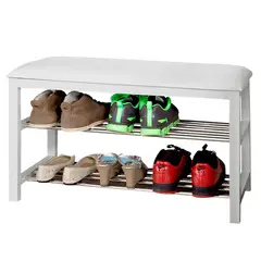 MUEBLES GAUDI - Zapatera 8 Pares Mariella Blanco