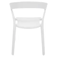 ZIYAZ - Silla de Comedor Alice Blanco