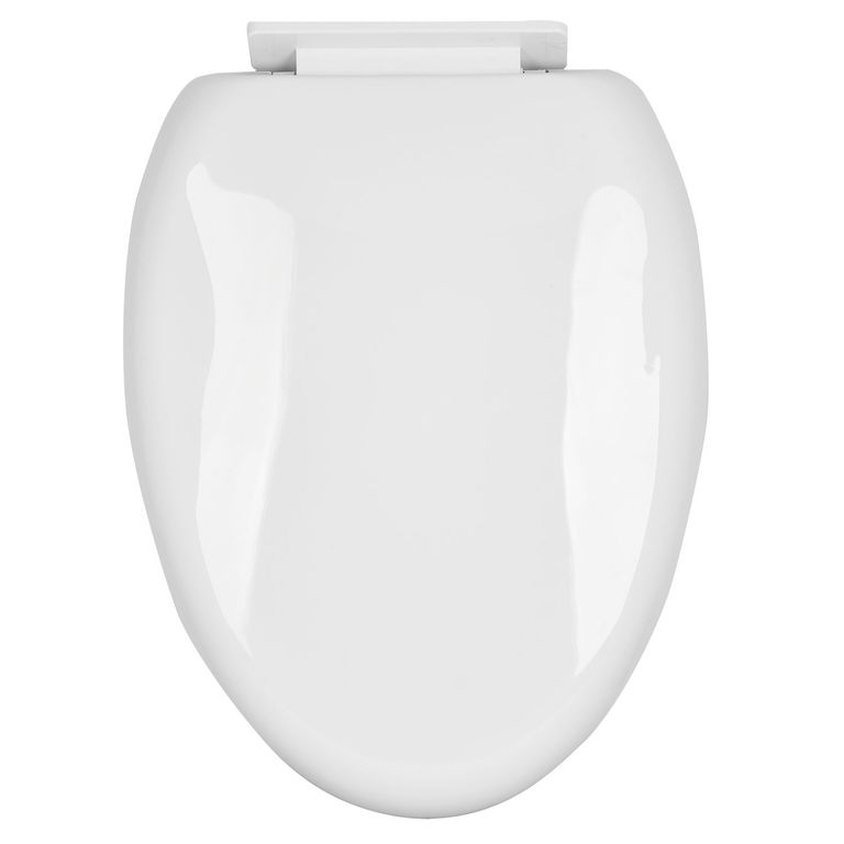 Asiento Tapa Inodoro Vainsa Mediterraneo Elongado Blanco