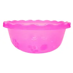 MAGICPLAST - Frutera Ensaladera Chica Traslúcido Fucsia