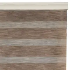 JUST HOME COLLECTION - Cortina Roller Día/Noche Blackout Lino 120x250cm