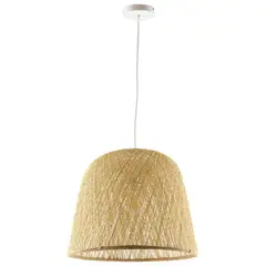 JUST HOME COLLECTION - Lámpara Colgante Rattern 1L E27