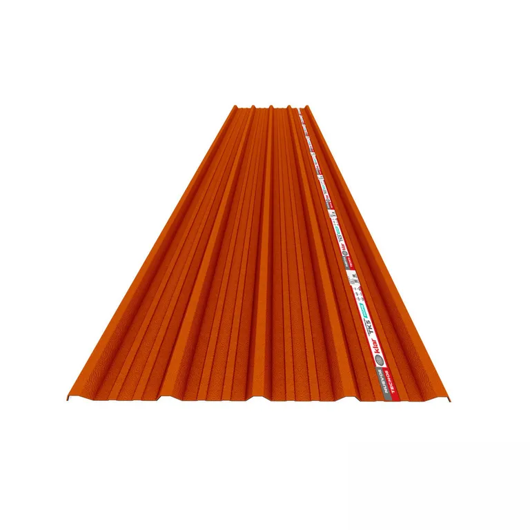 Panel Termoacústico Klar TK5 Home 1.07 m x 3.6 m Rojo Teja