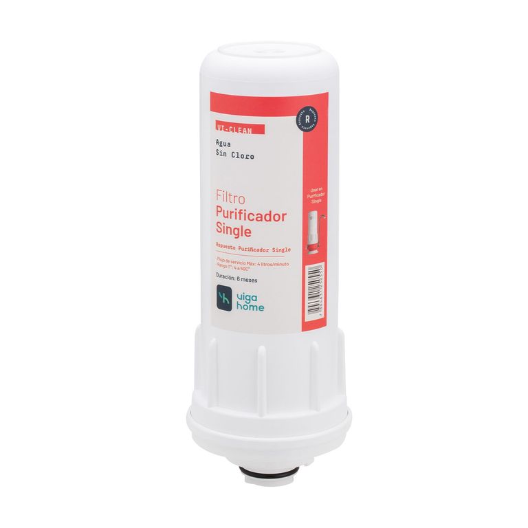 Repuesto Filtro de Agua Carbón Block Desechable
