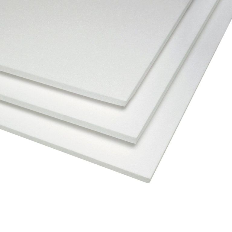 Plancha de Poliestireno Expandido 1.20x2.40 mt x 2" Tecnopor