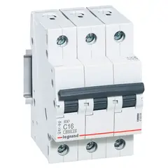 LEGRAND - Llave Termomagnética para Riel Din 16A