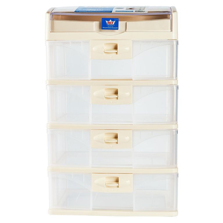 Organizador de Escritorio Reyplast 4 Niveles Beige