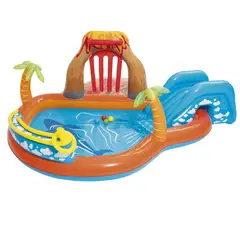 BESTWAY - Piscina Inflable Interactiva Volcán