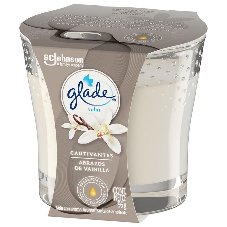 Ambientador Glade En Frasco (Plástico/Vidrio) Vainilla 96Gr