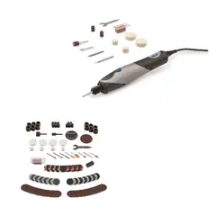 undefined - Multipropósito Eléctrica 15W + 11 accesorios Stylo + Set de Accesorios Multipropósito 110 Piezas Dremel