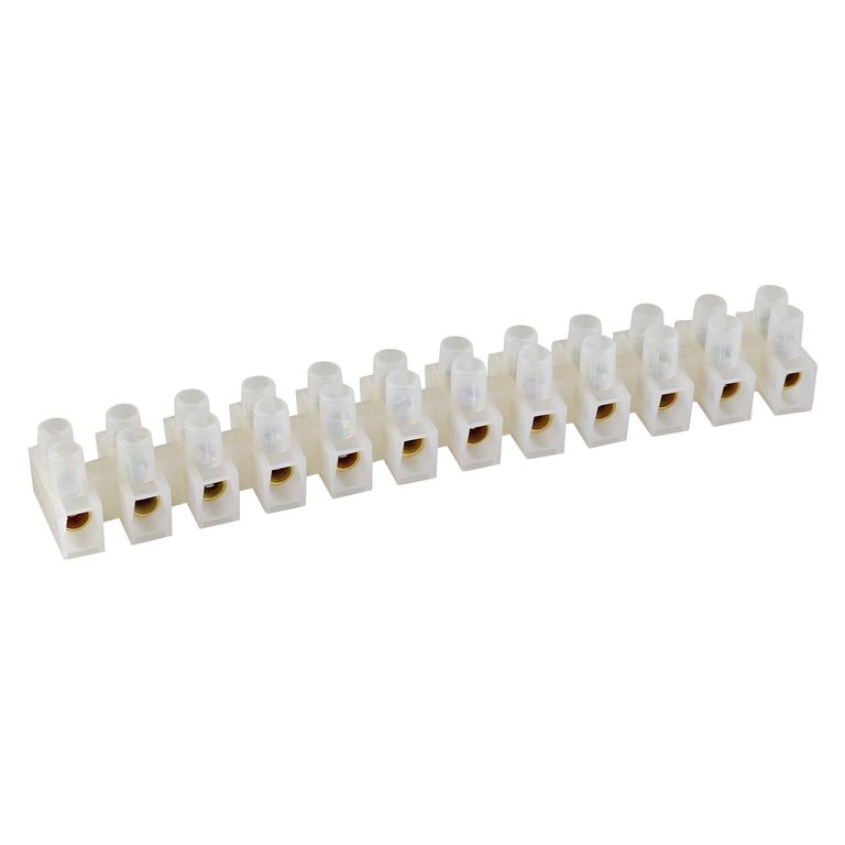 Bornera PVC 12mm 15A