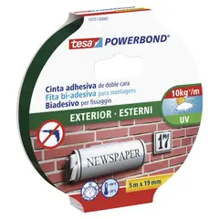 TESA - Cinta Doble Contacto Exterior 19 mm x 5 m