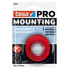 TESA - Cinta Doble Contacto Resistente a Temperaturas 19 mm x 5 m